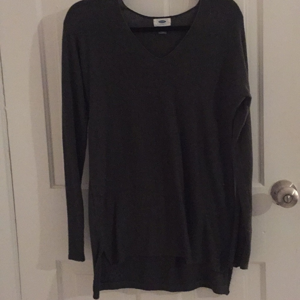 Dark green sweater